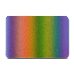 Colorful Stipple Effect Wallpaper Background Small Doormat  by Simbadda