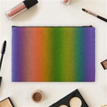 Colorful Stipple Effect Wallpaper Background Cosmetic Bag (Large)  Back