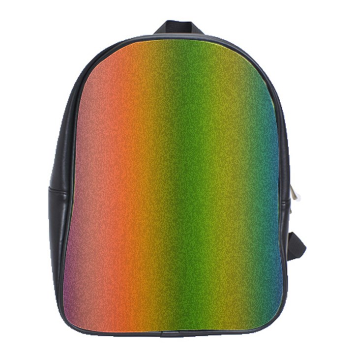 Colorful Stipple Effect Wallpaper Background School Bags(Large) 