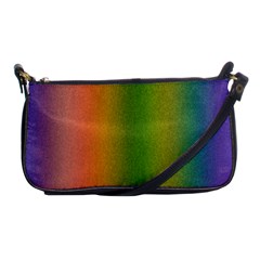 Colorful Stipple Effect Wallpaper Background Shoulder Clutch Bags by Simbadda