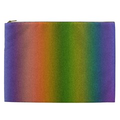 Colorful Stipple Effect Wallpaper Background Cosmetic Bag (xxl)  by Simbadda