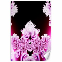 Fractal In Pink Lovely Canvas 20  X 30   by Simbadda