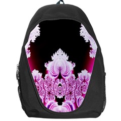 Fractal In Pink Lovely Backpack Bag by Simbadda