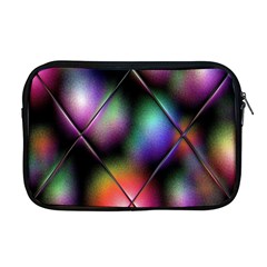 Soft Balls In Color Behind Glass Tile Apple Macbook Pro 17  Zipper Case by Simbadda