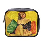 Pin up girl  Mini Toiletries Bag 2-Side Front