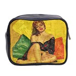 Pin up girl  Mini Toiletries Bag 2-Side Back