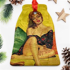 Pin Up Girl  Bell Ornament (two Sides) by Valentinaart