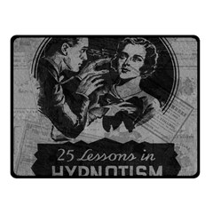 Vintage Hypnotism Fleece Blanket (small) by Valentinaart