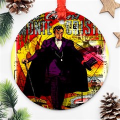 Monte Cristo Ornament (round) by Valentinaart