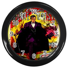 Monte Cristo Wall Clocks (black) by Valentinaart