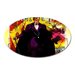 Monte Cristo Oval Magnet by Valentinaart