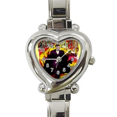 Monte Cristo Heart Italian Charm Watch by Valentinaart