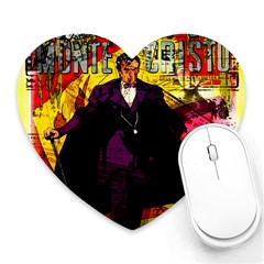 Monte Cristo Heart Mousepads by Valentinaart