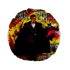 Monte Cristo Standard 15  Premium Round Cushions by Valentinaart