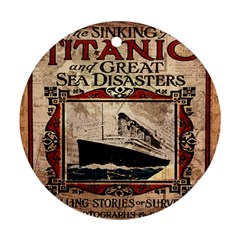 Titanic Ornament (round) by Valentinaart