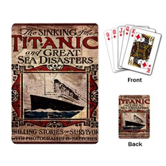 Titanic Playing Card by Valentinaart