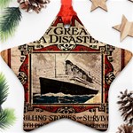 Titanic Star Ornament (Two Sides) Front