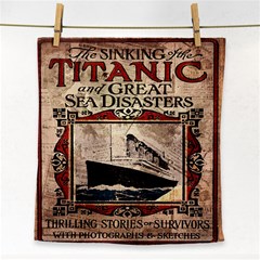 Titanic Face Towel by Valentinaart