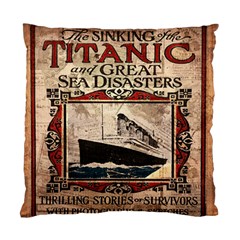 Titanic Standard Cushion Case (two Sides)