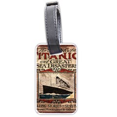 Titanic Luggage Tags (one Side)  by Valentinaart