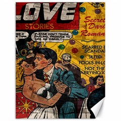 Love Stories Canvas 18  X 24   by Valentinaart