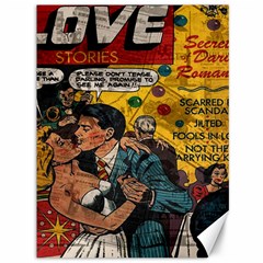 Love Stories Canvas 36  X 48   by Valentinaart