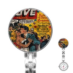 Love Stories Stainless Steel Nurses Watch by Valentinaart