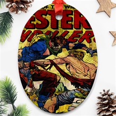 Western Thrillers Ornament (Oval)