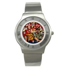 Woman In Love Stainless Steel Watch by Valentinaart