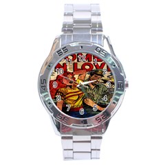 Woman In Love Stainless Steel Analogue Watch by Valentinaart