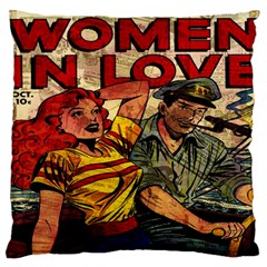 Woman In Love Standard Flano Cushion Case (two Sides) by Valentinaart