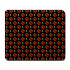 Dollar Sign Graphic Pattern Large Mousepads by dflcprints