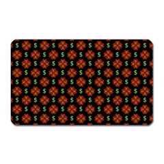 Dollar Sign Graphic Pattern Magnet (rectangular) by dflcprints