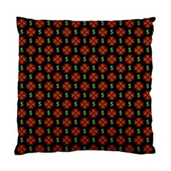 Dollar Sign Graphic Pattern Standard Cushion Case (one Side) by dflcprints