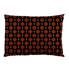 Dollar Sign Graphic Pattern Pillow Case by dflcprints