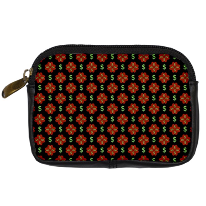 Dollar Sign Graphic Pattern Digital Camera Cases