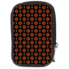 Dollar Sign Graphic Pattern Compact Camera Cases by dflcprints