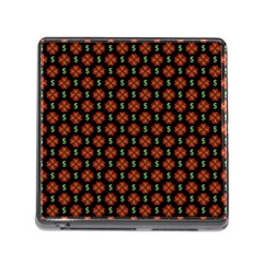 Dollar Sign Graphic Pattern Memory Card Reader (square) by dflcprints