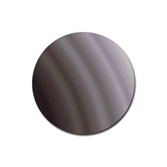 Fractal Background With Grey Ripples Rubber Coaster (round)  by Simbadda