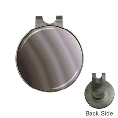 Fractal Background With Grey Ripples Hat Clips With Golf Markers by Simbadda