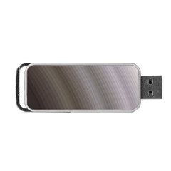 Fractal Background With Grey Ripples Portable Usb Flash (one Side) by Simbadda