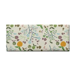 Floral Kraft Seamless Pattern Cosmetic Storage Cases by Simbadda