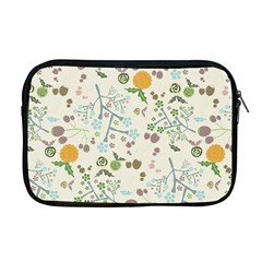 Floral Kraft Seamless Pattern Apple Macbook Pro 17  Zipper Case by Simbadda