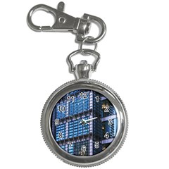 Modern Business Architecture Key Chain Watches by Simbadda