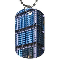 Modern Business Architecture Dog Tag (two Sides) by Simbadda