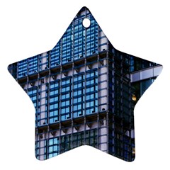 Modern Business Architecture Star Ornament (two Sides) by Simbadda