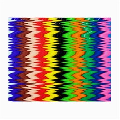 Colorful Liquid Zigzag Stripes Background Wallpaper Small Glasses Cloth by Simbadda