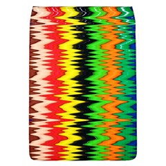 Colorful Liquid Zigzag Stripes Background Wallpaper Flap Covers (l)  by Simbadda