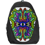 Abstract Shape Doodle Thing Backpack Bag Front