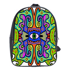 Abstract Shape Doodle Thing School Bags (xl)  by Simbadda